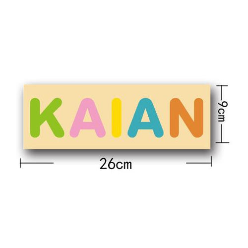 Load image into Gallery viewer, Baby Names - Personalized Children&#39;s Wooden Puzzle
