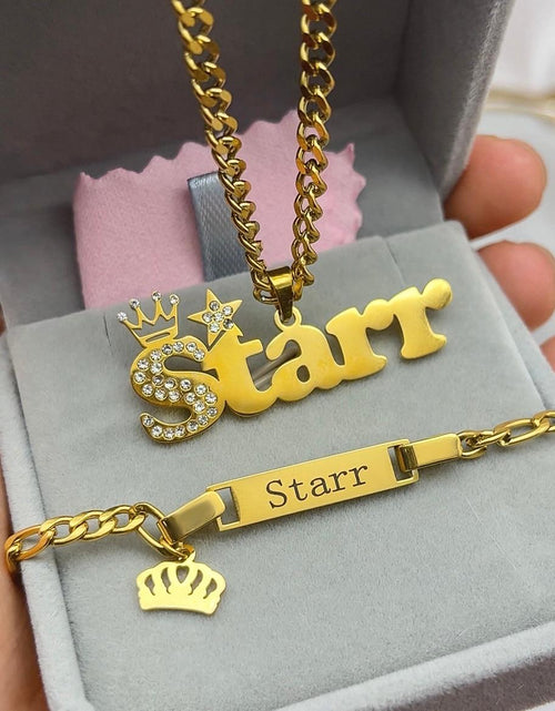 Load image into Gallery viewer, Star Charm Bracelet for Kids
