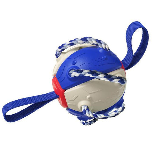 Load image into Gallery viewer, Interactive Flying Disk Ball Dog Toy
