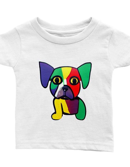 Load image into Gallery viewer, &quot;BUBU&quot; Polycotton Unisex Crewneck T-shirt - Classic Baby Crewneck T-shirt
