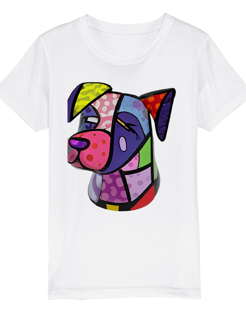 Load image into Gallery viewer, Doggy Organic Kids Crewneck T-shirt
