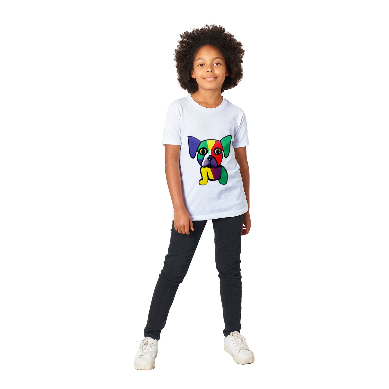 " BUBU" Polycotton Unisex Crewneck T-shirt - Premium Kids Crewneck T-shirt