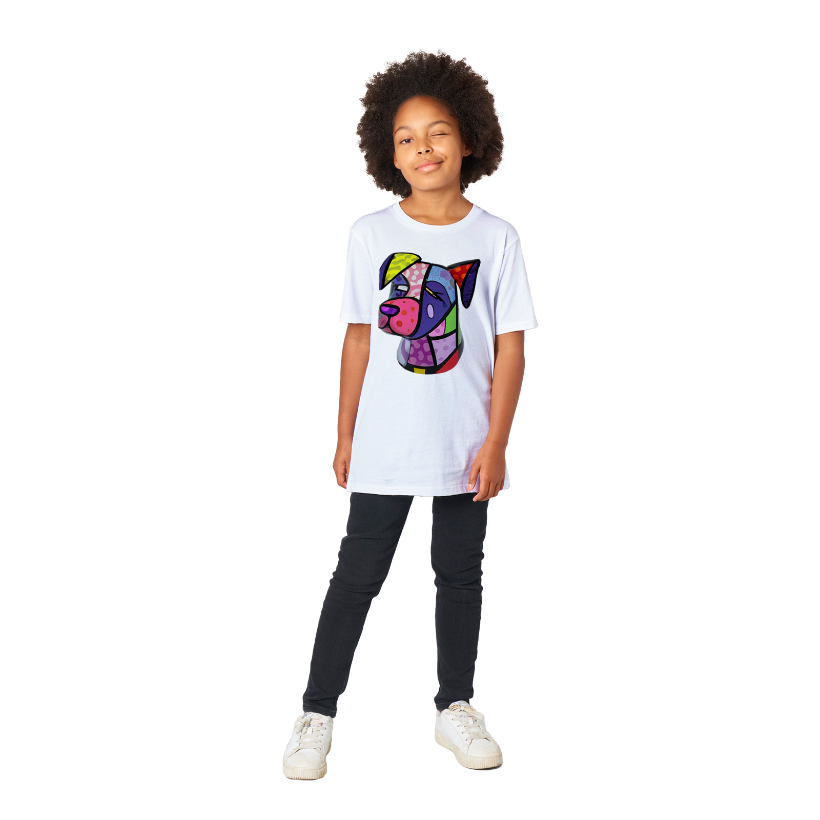 Doggy Organic Kids Crewneck T-shirt