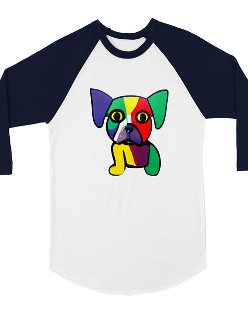 Load image into Gallery viewer, &quot;BUBU&quot;  Unisex 3/4 sleeve Raglan T-shirt
