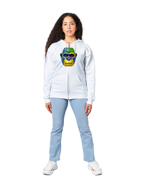 Load image into Gallery viewer, &quot; KASALI&quot; Classic Unisex Zip Hoodie
