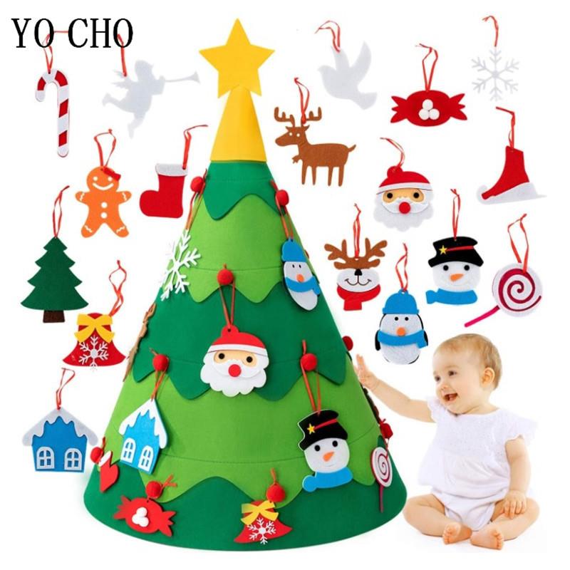 Montessori 3D DIY Felt Christmas Tree