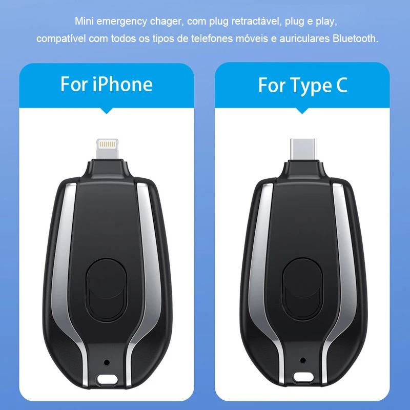 Portable Mini Keychain Power Bank