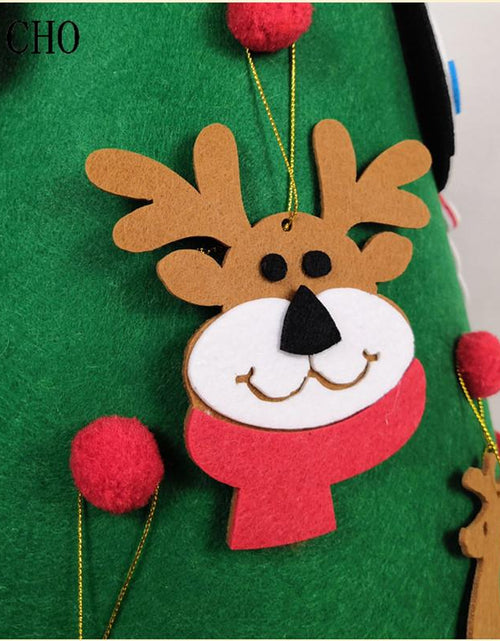 Load image into Gallery viewer, Montessori 3D DIY Felt Christmas Tree
