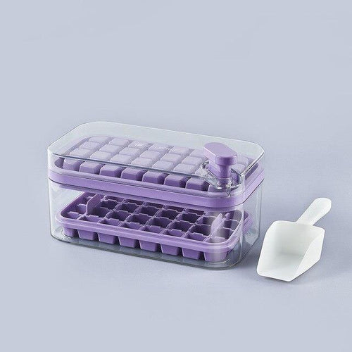 Load image into Gallery viewer, Ice Mould Ice Cube Trays With Lid,
