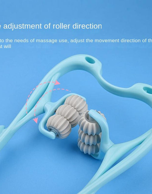 Load image into Gallery viewer, Multifunctional Manual Six-wheel Neck Massager
