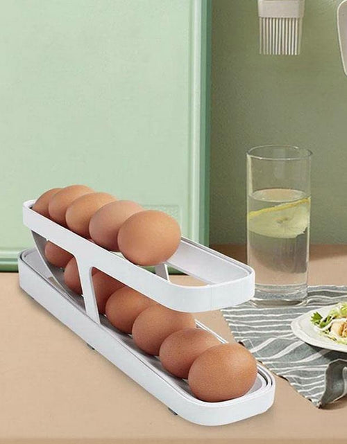 Load image into Gallery viewer, Automatic Scrolling Egg Rack Holder
