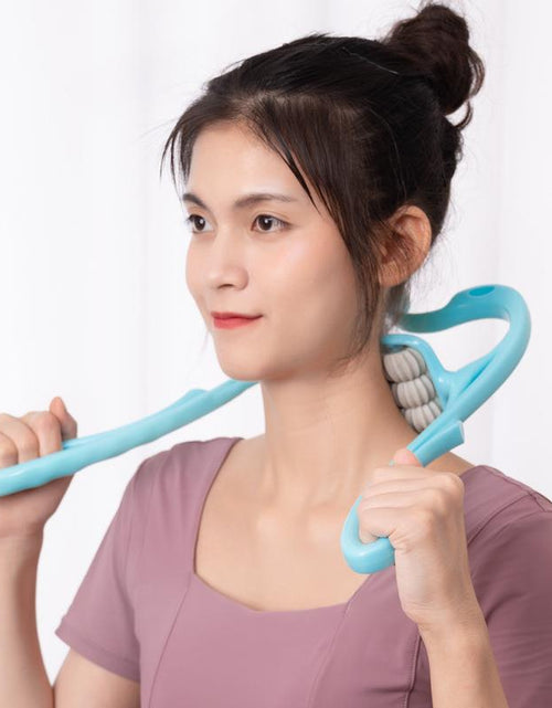 Load image into Gallery viewer, Multifunctional Manual Six-wheel Neck Massager
