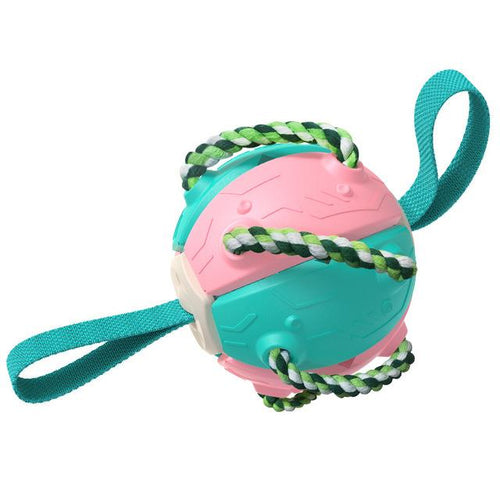 Load image into Gallery viewer, Interactive Flying Disk Ball Dog Toy
