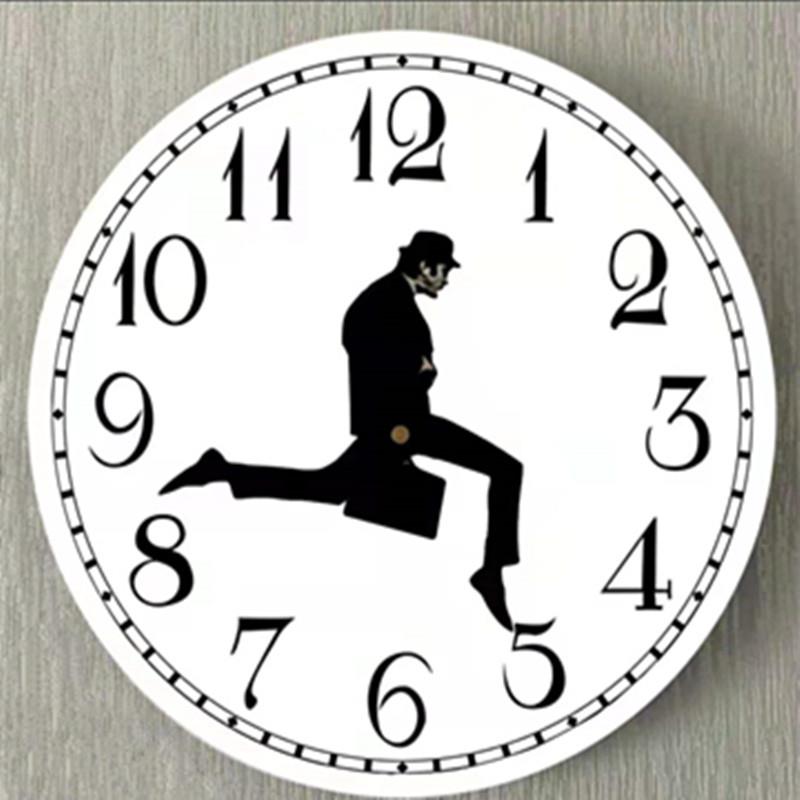 Silly Walk Wall Clock