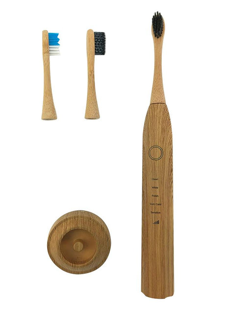 Load image into Gallery viewer, Bamboo Electric Toothbrushes
