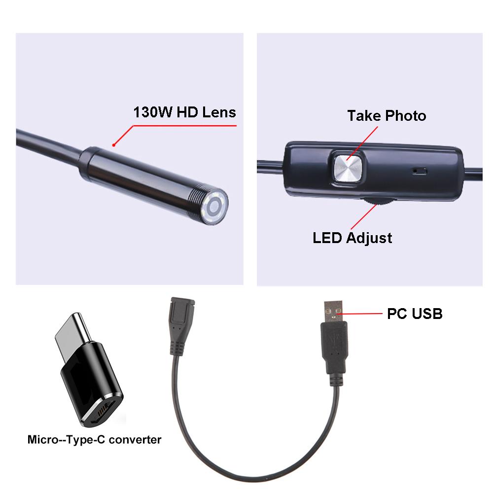 Mini Waterproof Endoscope Camera