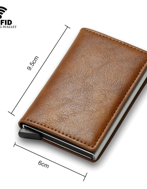 Load image into Gallery viewer, Slim RFID Wallets for Men
