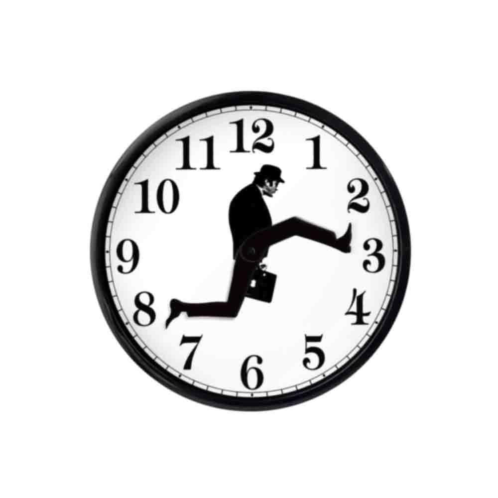 Silly Walk Wall Clock