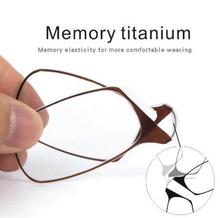 Load image into Gallery viewer, Folding Legless Nose Clip Reading Glasses
