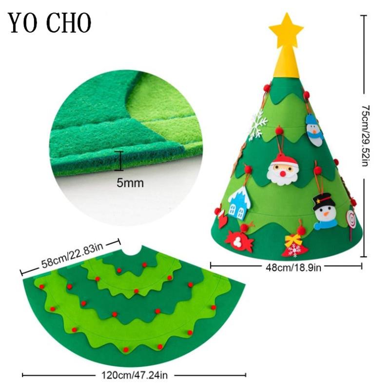 Montessori 3D DIY Felt Christmas Tree