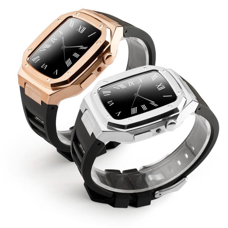 Suitable For Apple Watch Stainless Steel Case Strap